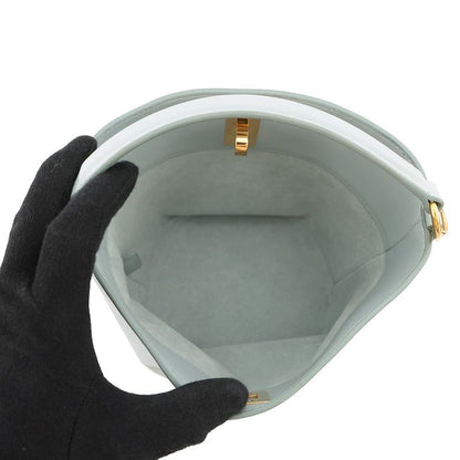 Celine Handbag Teen Bucket 16 Seeds Calf Leather 2-Way