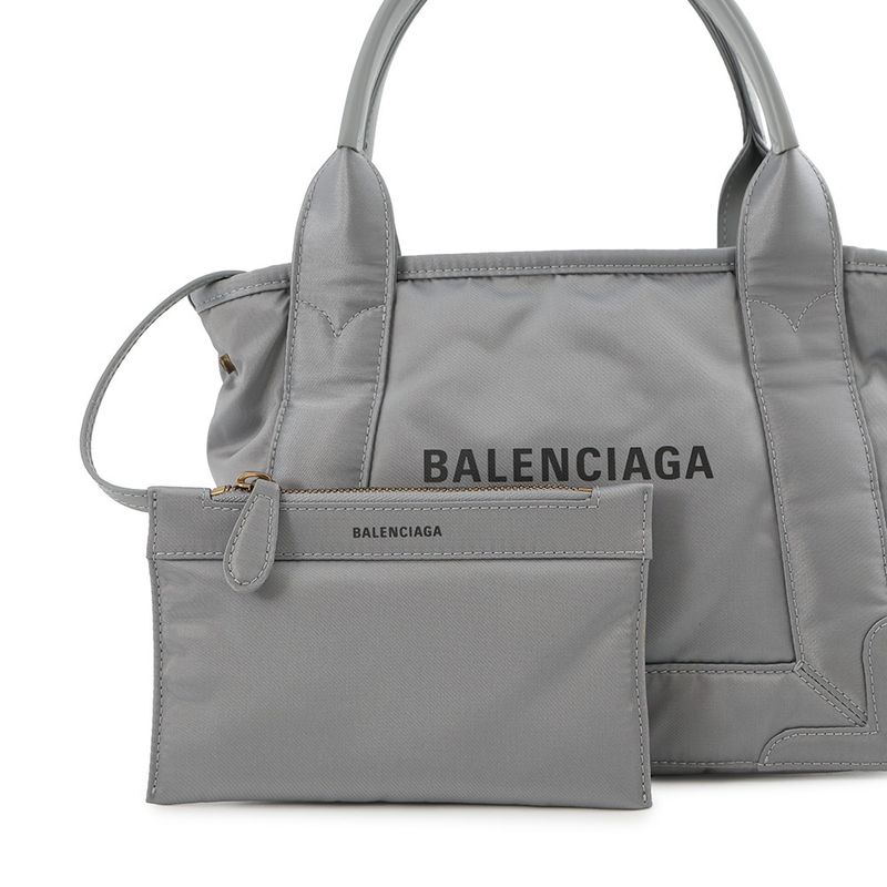 Balenciaga Handbag Navy Cabas XS Nylon 2-Way