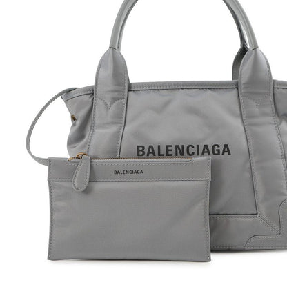 Balenciaga Handbag Navy Cabas XS Nylon 2-Way