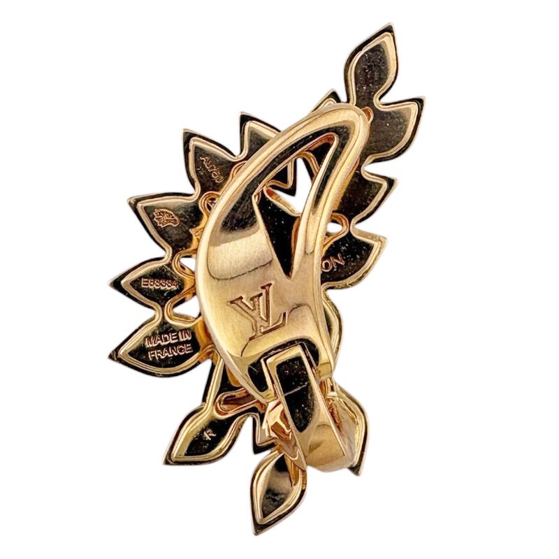 Louis Vuitton Star Blossom Earrings 18k Pink Gold Diamond