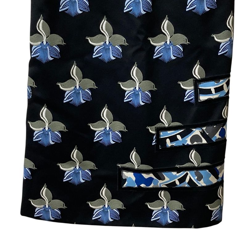 Fendi Sleeveless Dress Black Multicolor