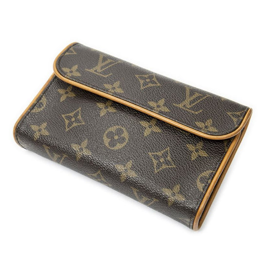 Louis Vuitton Pochette Florentine Brown Monogram Canvas Shoulder Bag