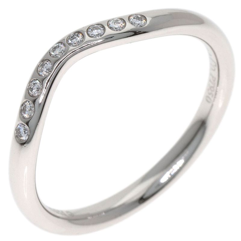 Tiffany & Co Curved Band Diamond Ring