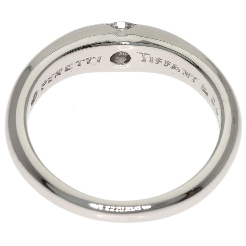 Tiffany & Co Curved Band Diamond Ring