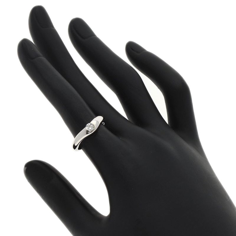 Tiffany & Co Curved Band Diamond Ring
