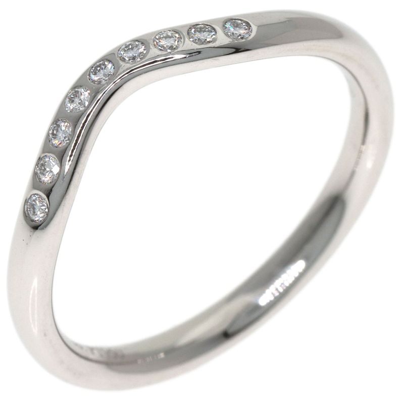 Tiffany & Co Curved Band Diamond Ring