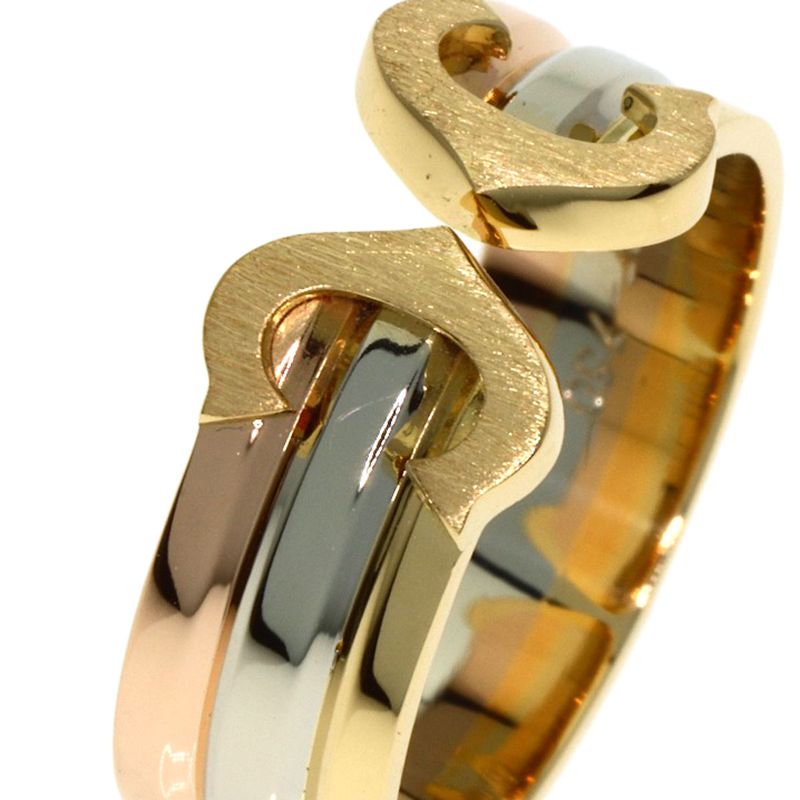 Cartier 49 Ring 18k Yellow Gold 18k White Pink