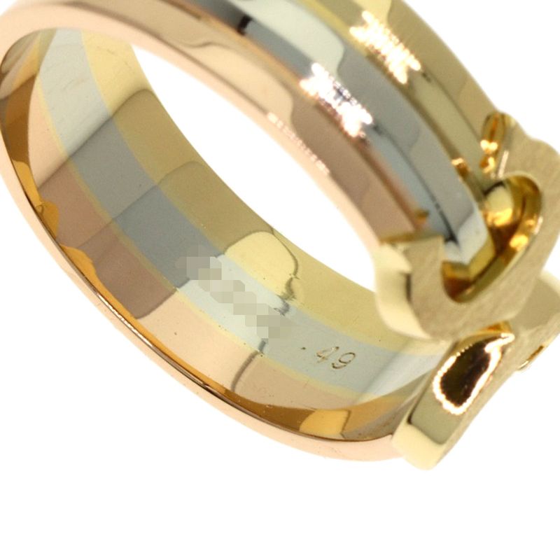 Cartier 49 Ring 18k Yellow Gold 18k White Pink