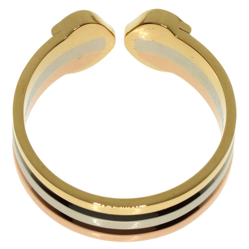 Cartier 49 Ring 18k Yellow Gold 18k White Pink