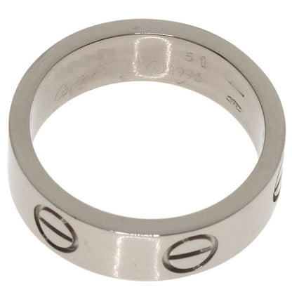 Cartier Love Ring 51 18k White Gold