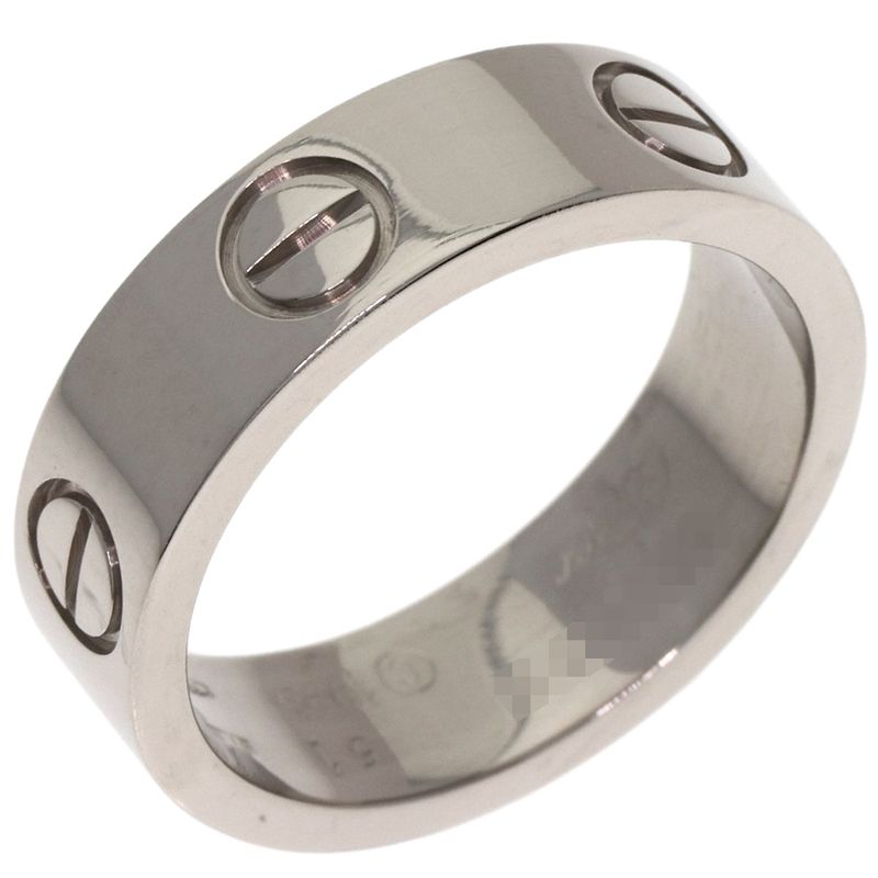 Cartier Love Ring 51 18k White Gold