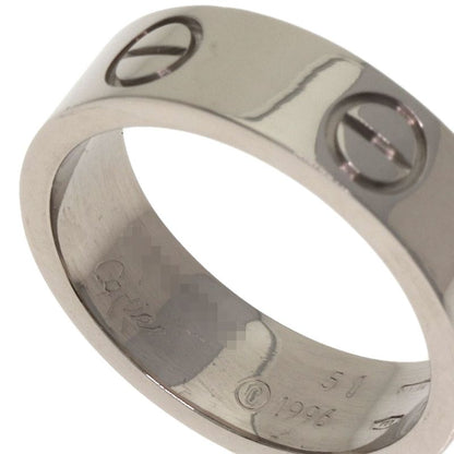 Cartier Love Ring 51 18k White Gold