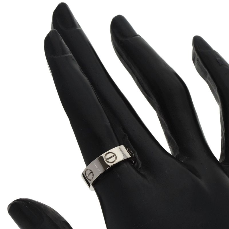 Cartier Love Ring 51 18k White Gold