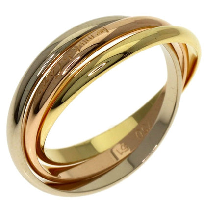 Cartier Trinity XS 51 Ring 18k Yellow Gold 18k White Pink