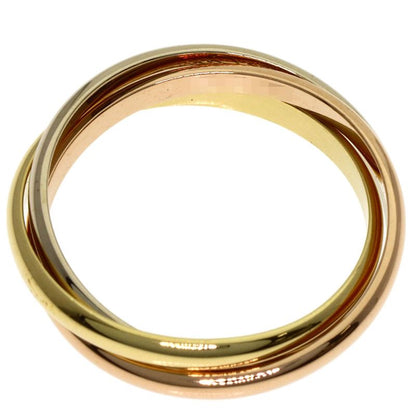 Cartier Trinity XS 51 Ring 18k Yellow Gold 18k White Pink
