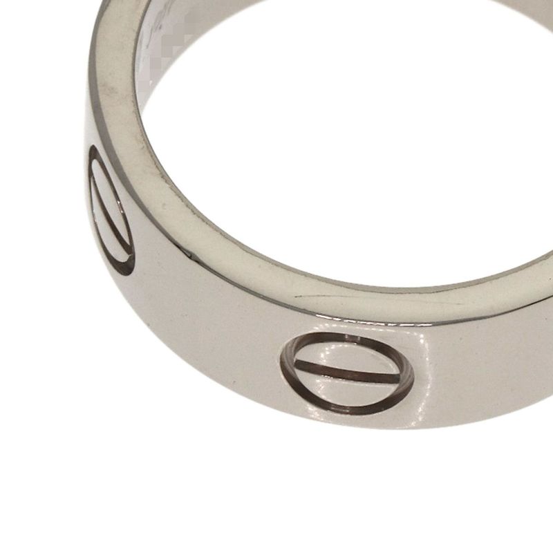 Cartier Love Ring 49 18k White Gold