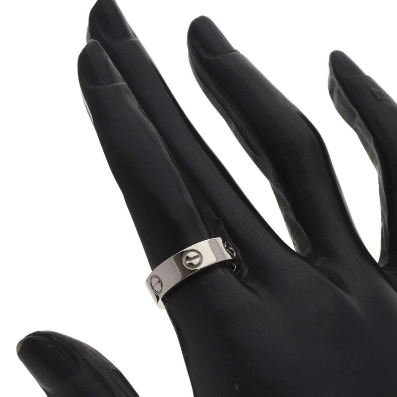Cartier Love Ring 51 18k White Gold