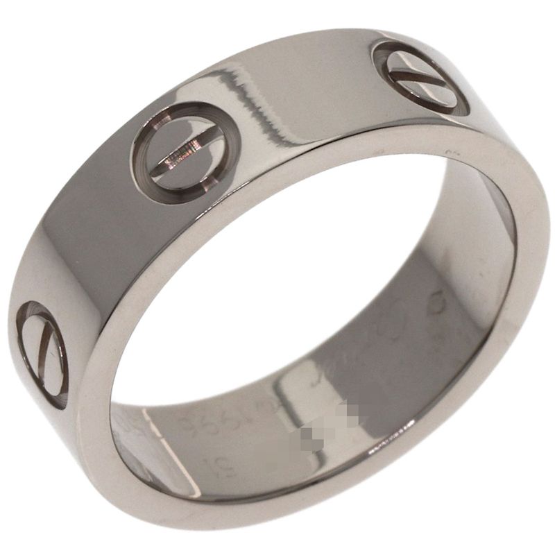 Cartier Love Ring 51 18k White Gold