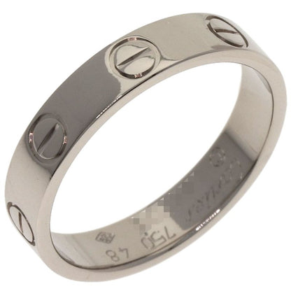 Cartier Mini Love Ring 48 18k White Gold