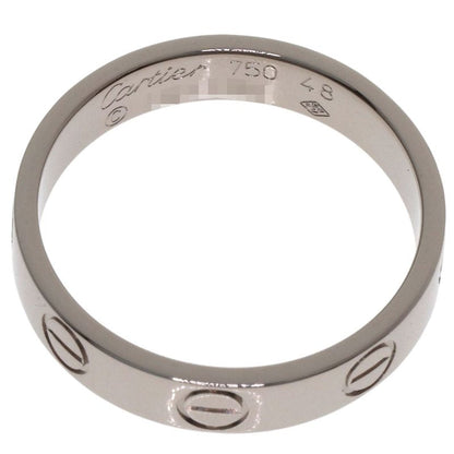 Cartier Mini Love Ring 48 18k White Gold