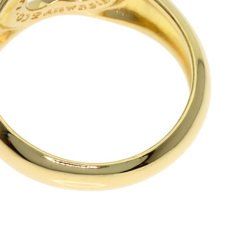 Tiffany & Co Open Heart Ring 18k Yellow Gold