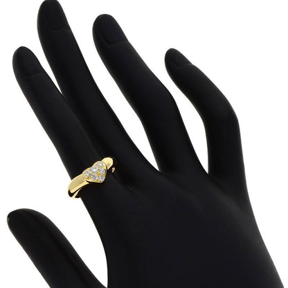 Tiffany & Co Heart Diamond Ring 18k Yellow Gold