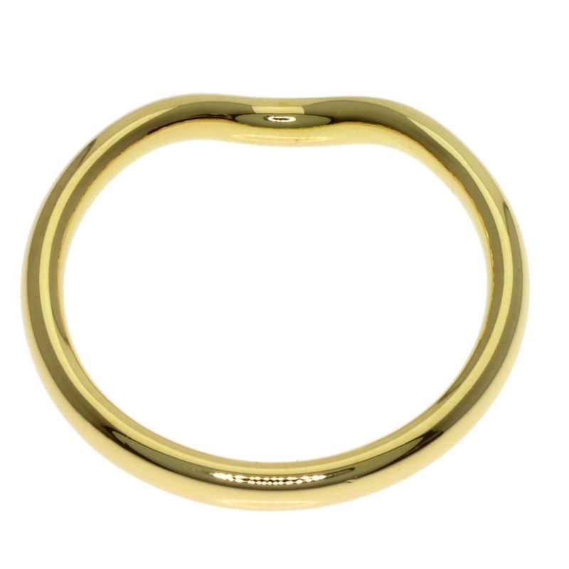 Tiffany & Co Curved Band Ring 18k Yellow Gold