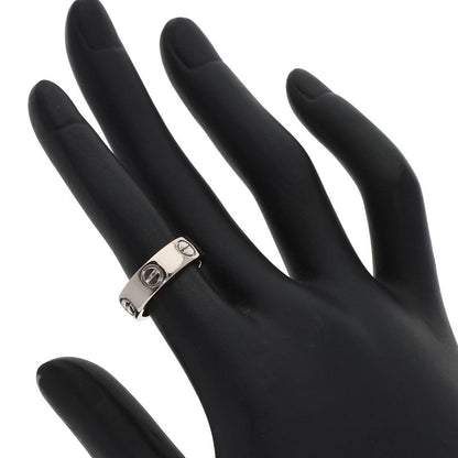 Cartier Love Ring 48 18k White Gold