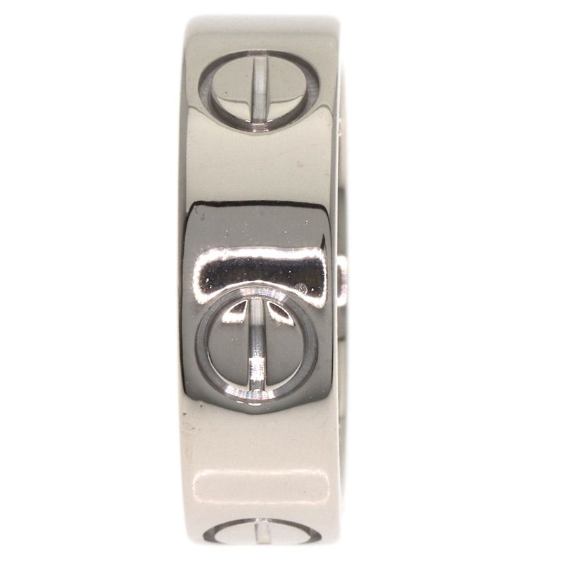 Cartier Love Ring 48 18k White Gold