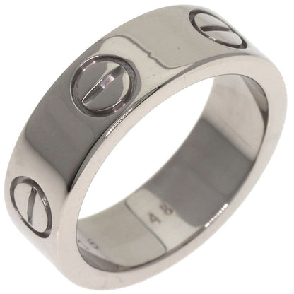 Cartier Love Ring 48 18k White Gold