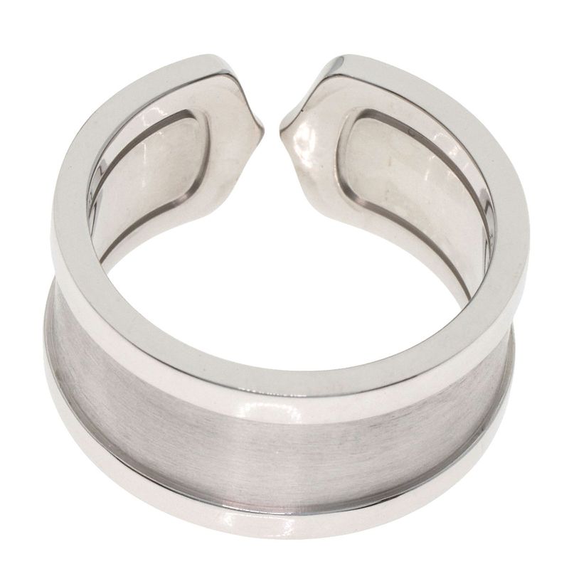 Cartier C2 LM 55 Ring 18k White Gold