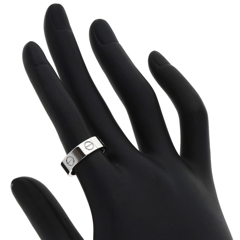Cartier Love Ring 51 18k White Gold