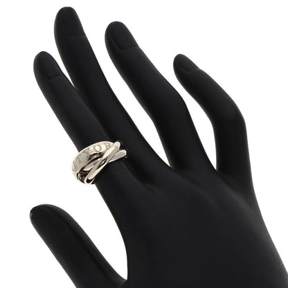 Cartier Trinity Christmas Limited 46 Ring 18k White Gold