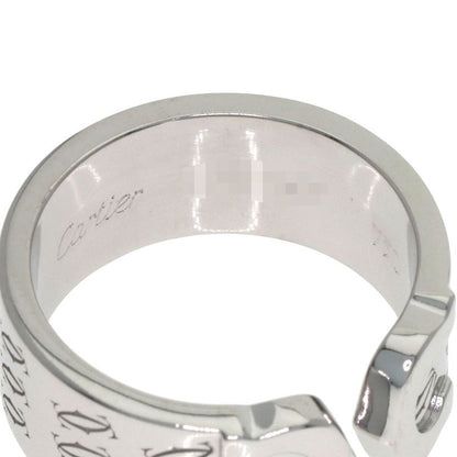 Cartier 2C Christmas Limited 51 Ring 18k White Gold