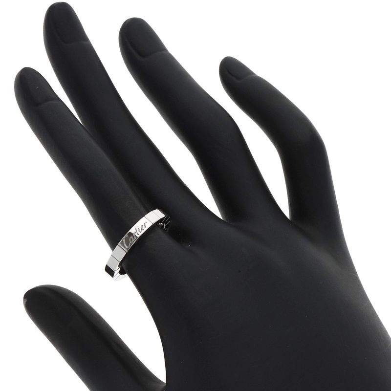 Cartier Lanier 51 Ring 18k White Gold