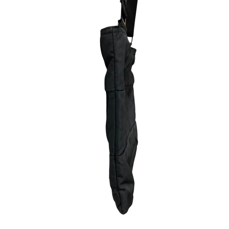 Prada Triangle Logo Shoulder Bag Black