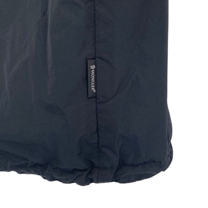 Moncler Eufrasia Flower Print Nylon Reversible Coat 0 Black Multicolor