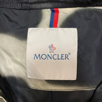 Moncler Antares Hooded Nylon Coat Jacket 0 Gray Black