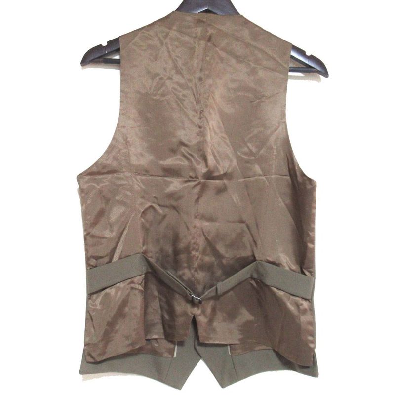 Gucci Solid Gilet Vest Khaki