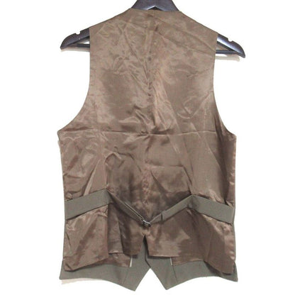Gucci Solid Gilet Vest Khaki