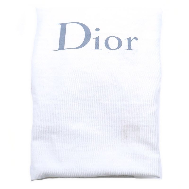 Dior Matte Calf Leather Saddle Bag Black