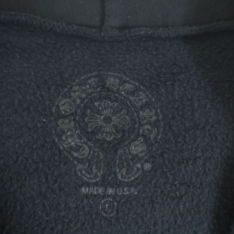 Chrome Hearts Sweatshirt HD Zip Ltd Tokyo Limited Back Horse Shoe Print Zip Up