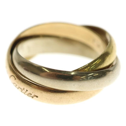 Cartier Trinity Ring 18k YG PG WG Three