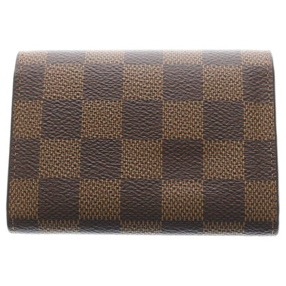 Louis Vuitton Damier Porte-Monnaie Rosalie Rose Valley Compact Wallet Mini Brown