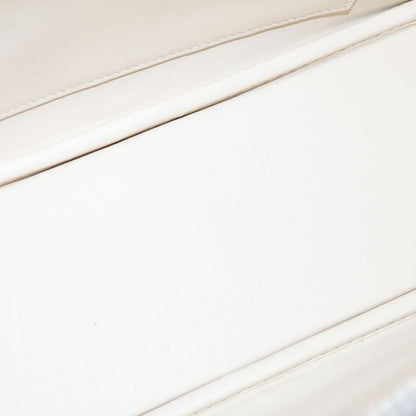 Hermes Bolide 25 Epsom Cles Leather Shoulder Bag White Gold