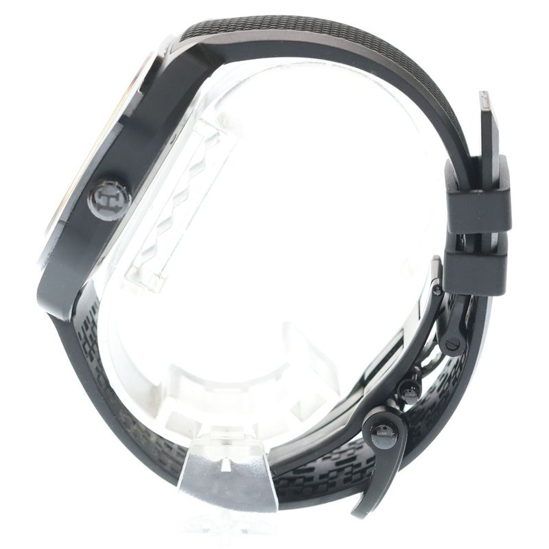 Hermes Black Dial Ti Rubber at Titanium Automatic Watch