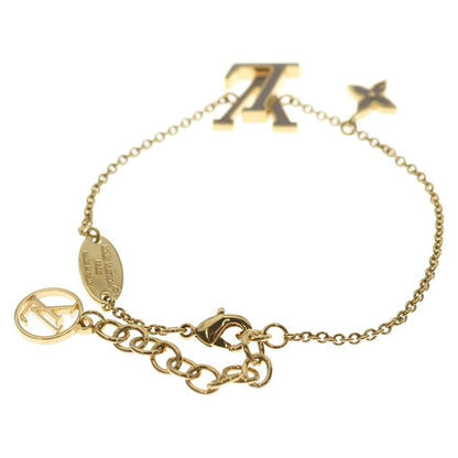 Louis Vuitton Bracelet LV Iconic Enamel Chain Gold Beige