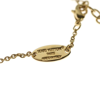 Louis Vuitton Bracelet LV Iconic Enamel Chain Gold Beige