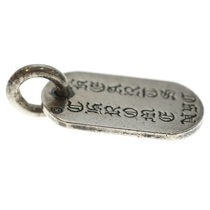 Chrome Hearts D Tag Sml Ltd New York Limited Small Dog Tag Pendant Top Silver