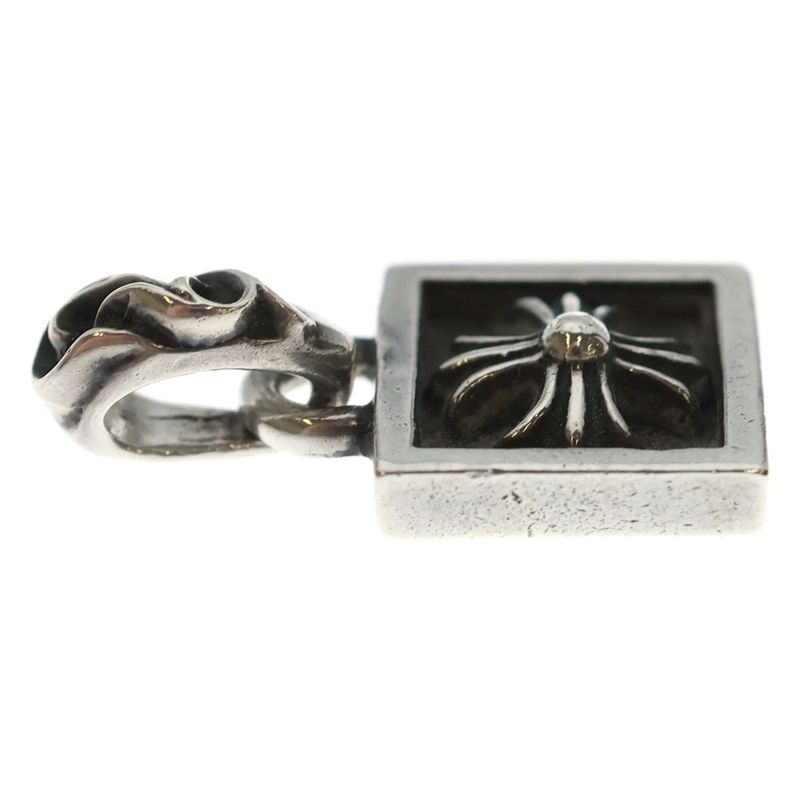 Chrome Hearts Framed CH Plus Charm Pendant Top Silver